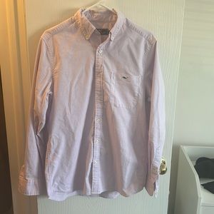 Pink Vineyard Vines Oxford Shirt